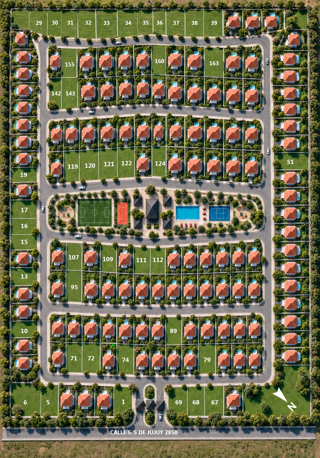 Masterplan de Quintas del Sol